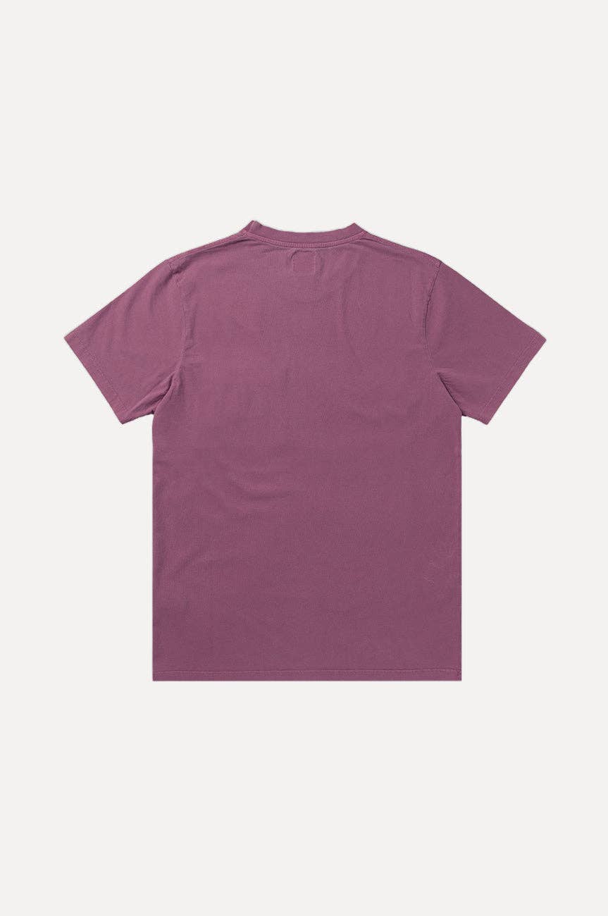 T-shirt teinté, rouge grenache