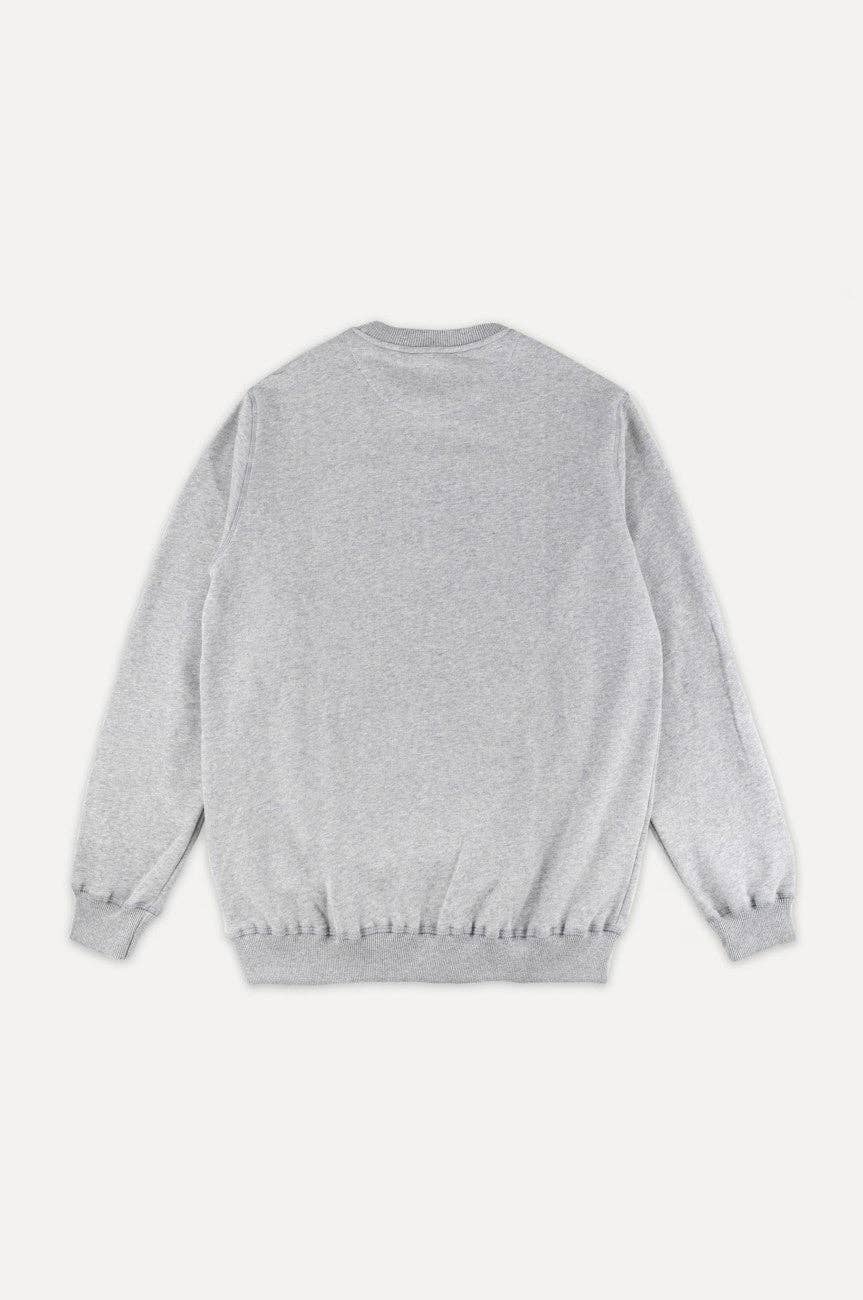 Pull Organic Essential gris chiné