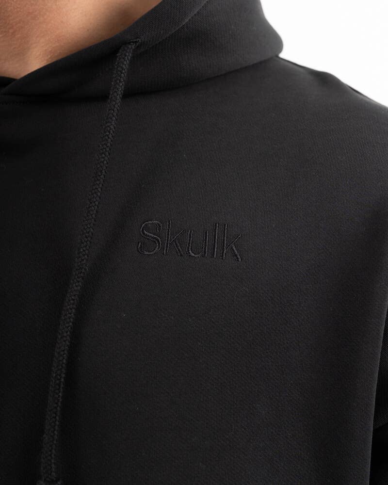 Sweat à capuche Basic Skulk M noir