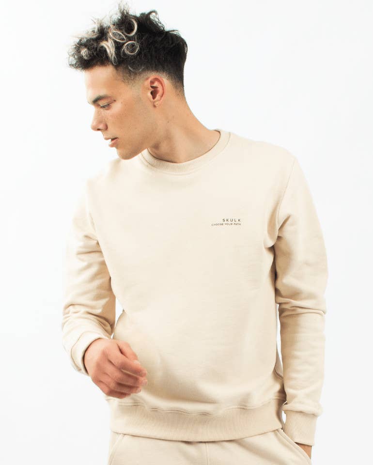 Sweatshirt Basic Crème