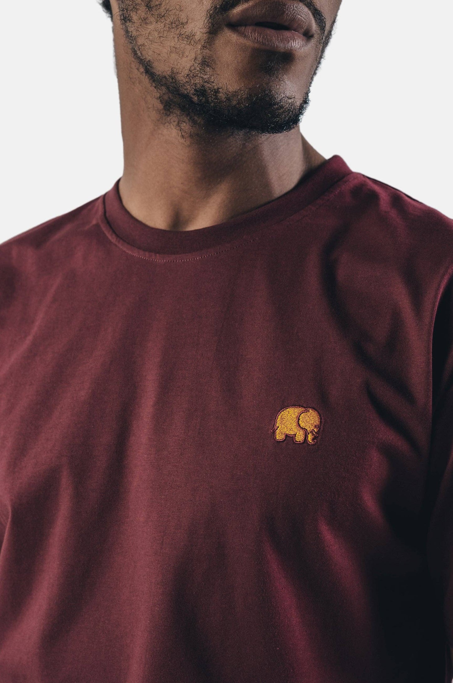 T-Shirt Bio Essential Bordeaux