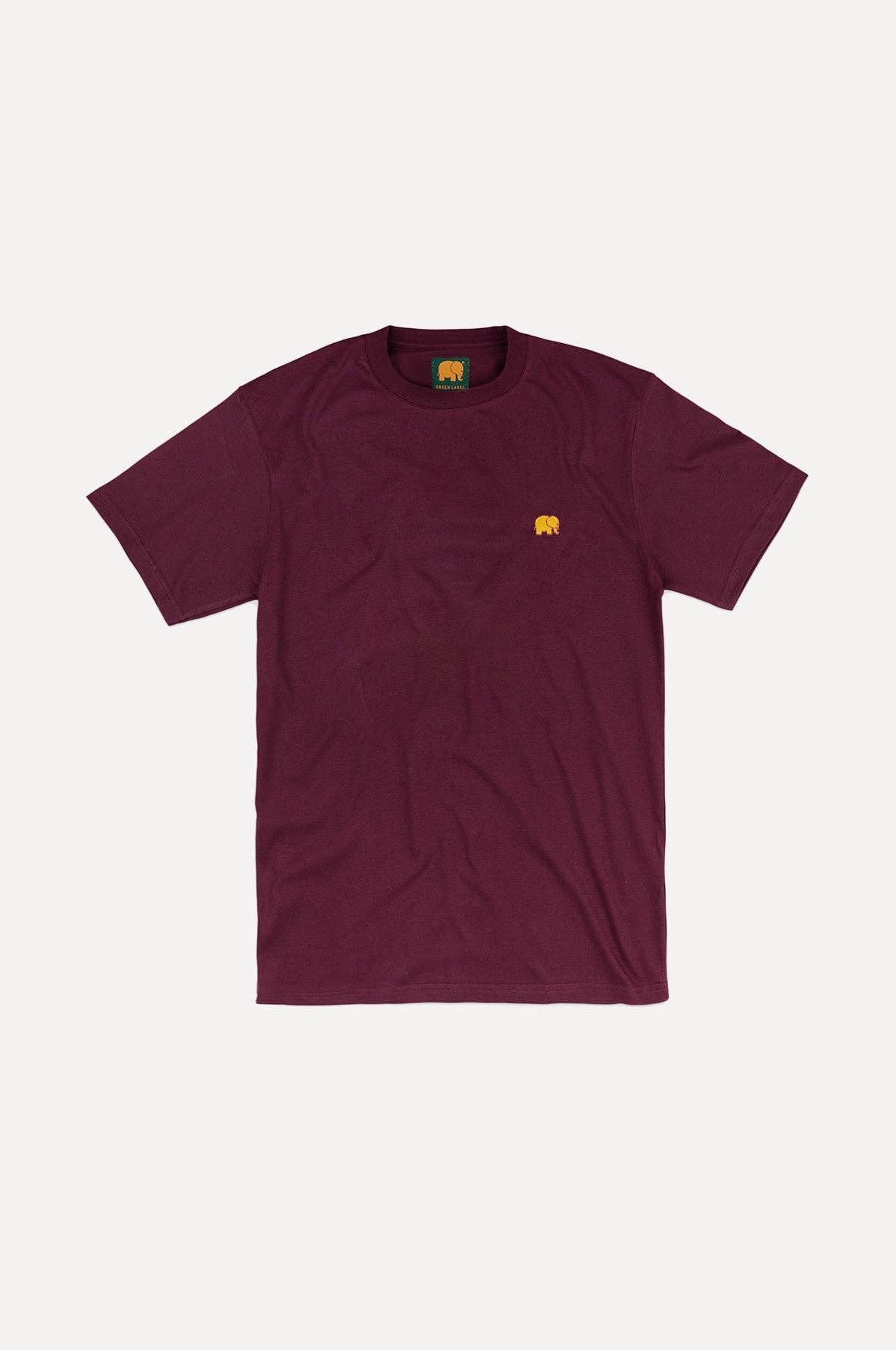 T-Shirt Bio Essential Bordeaux